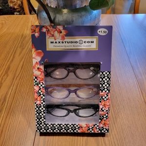 Max Studio Reading Eye Glasses +1.50